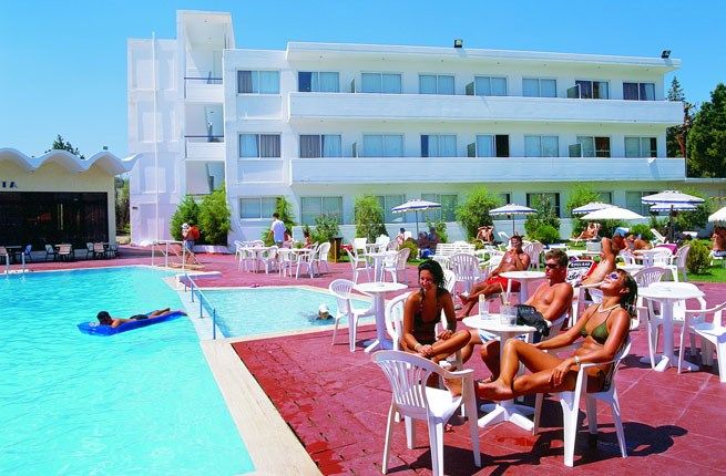 Evi Hotel Faliráki Kültér fotó
