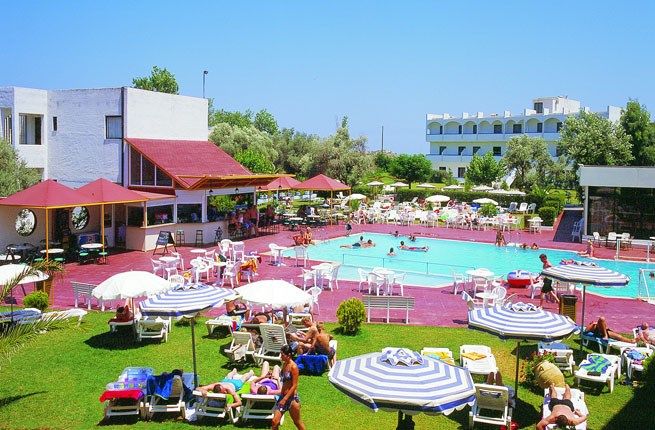Evi Hotel Faliráki Kültér fotó